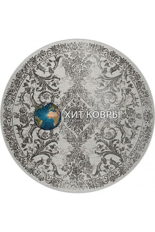 Российский ковер Rimma Lux 36932 Серый круг